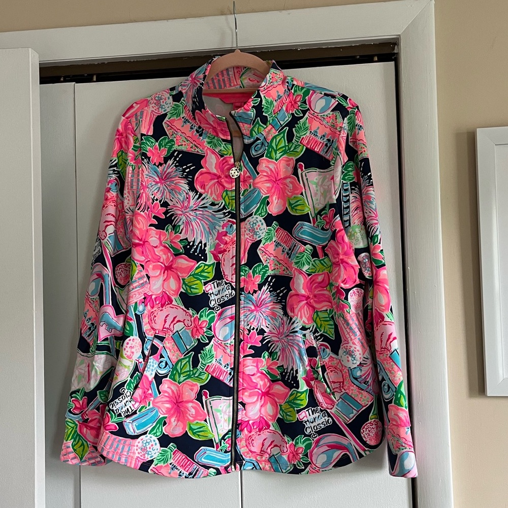 Large Lilly Pulitzer Honda Classic Full-Zip Leona